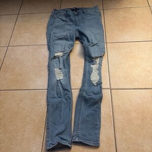 Hollister Distressed Skinny Jeans Size 3S
